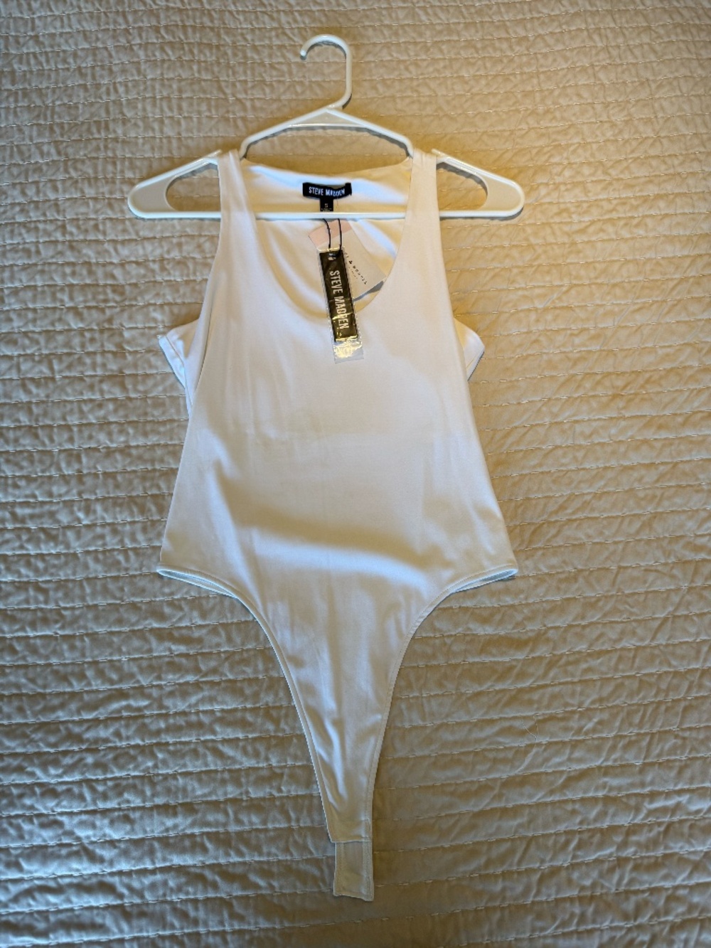 White Steve Madden Niko bodysuit - NWT - Small